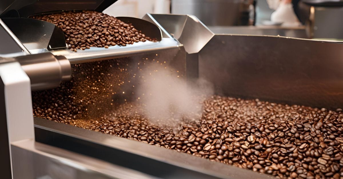 Understanding Coffee Roasts: You Won't Believe These Secrets! 1 Coffee roasting machine processing beans to different roast levels
