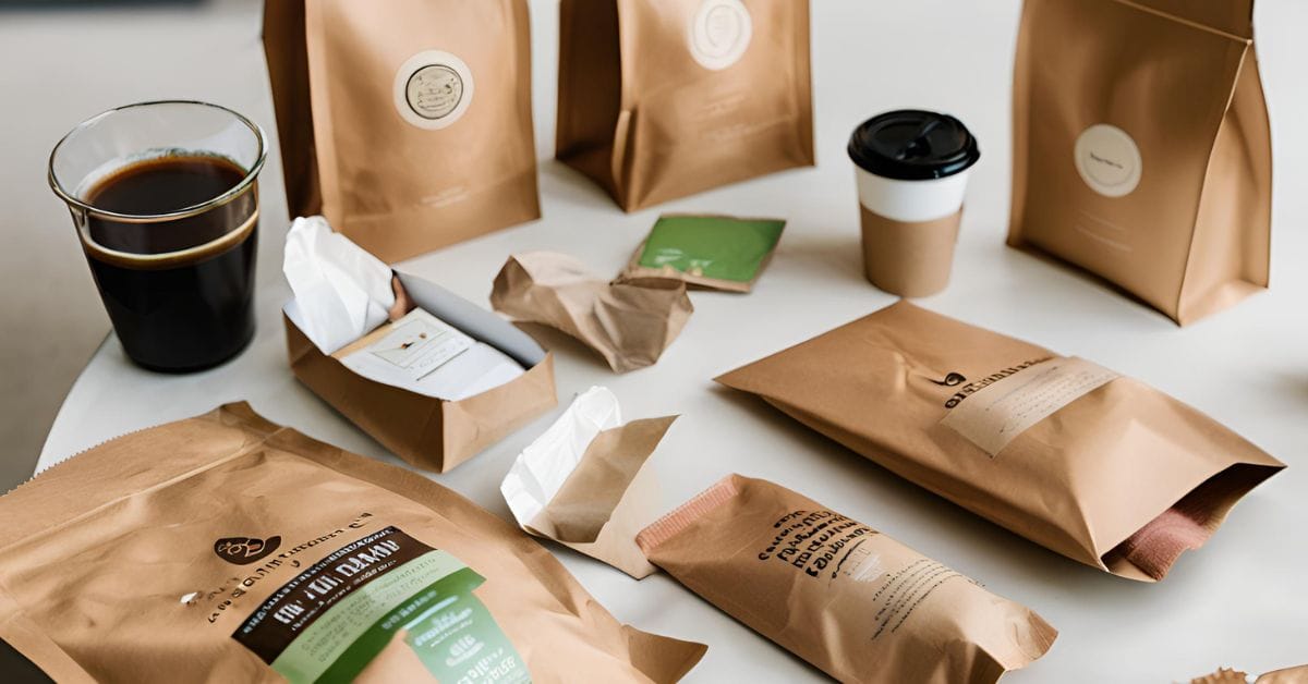 How to Balance Cost and Sustainability in Coffee Packaging? 3 Various sustainable coffee packaging materials_ kraft paper, compostable pouches, and recyclable containers
