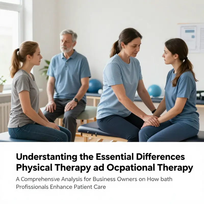 A collaborative therapy environment with patients participating in Physical and Occupational Therapies.