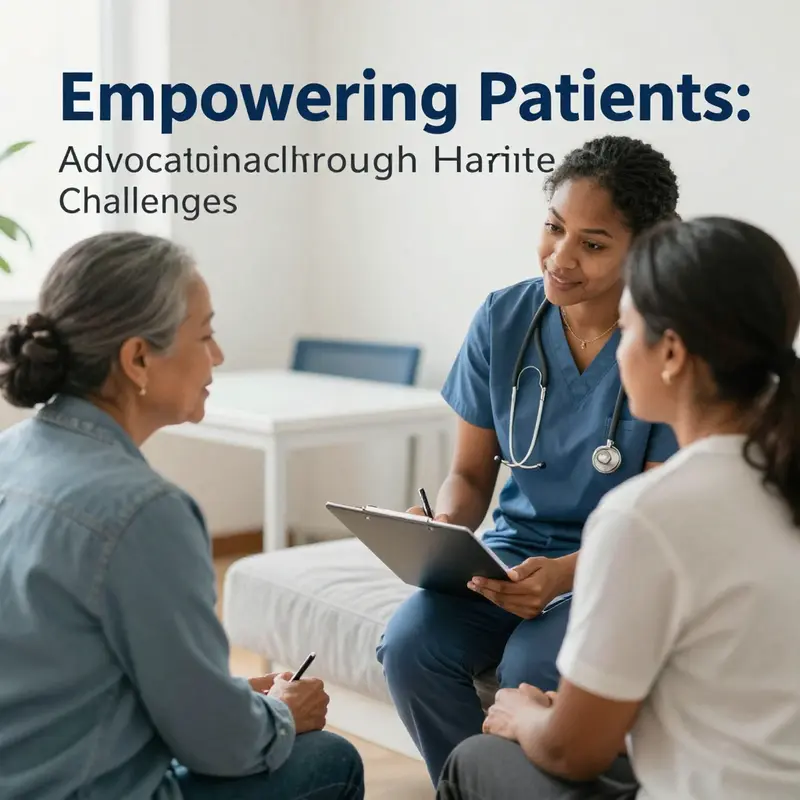 A healthcare provider emphasizes the importance of informed consent in patient advocacy.