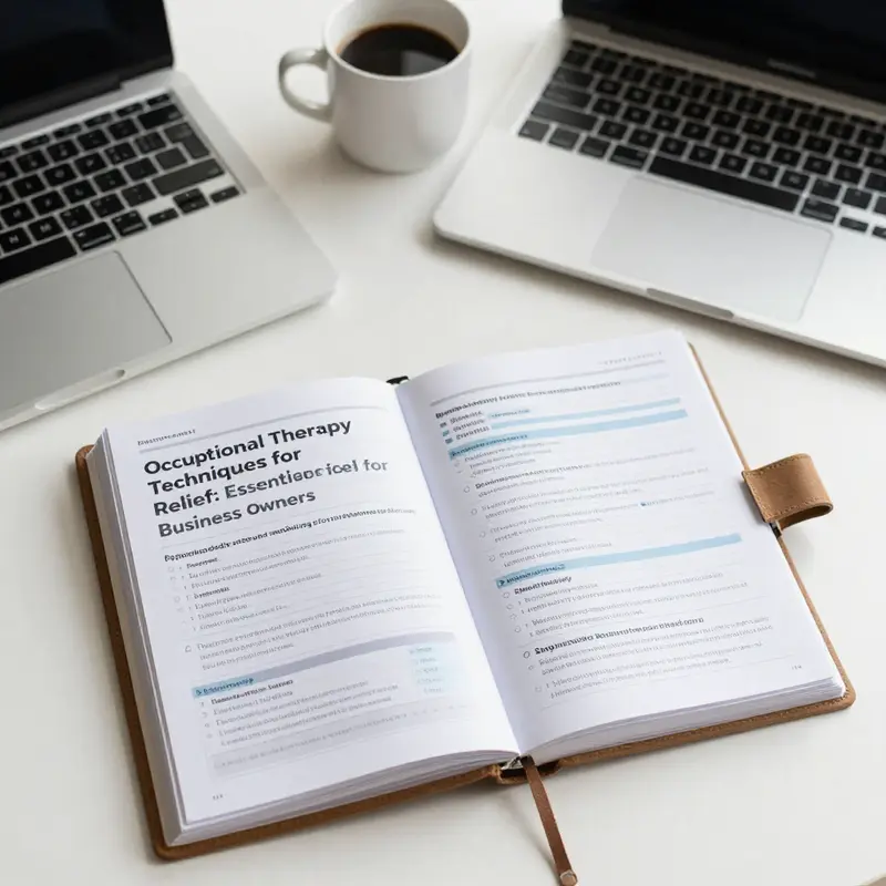 An organized planner emphasizes the importance of scheduling for stress management.