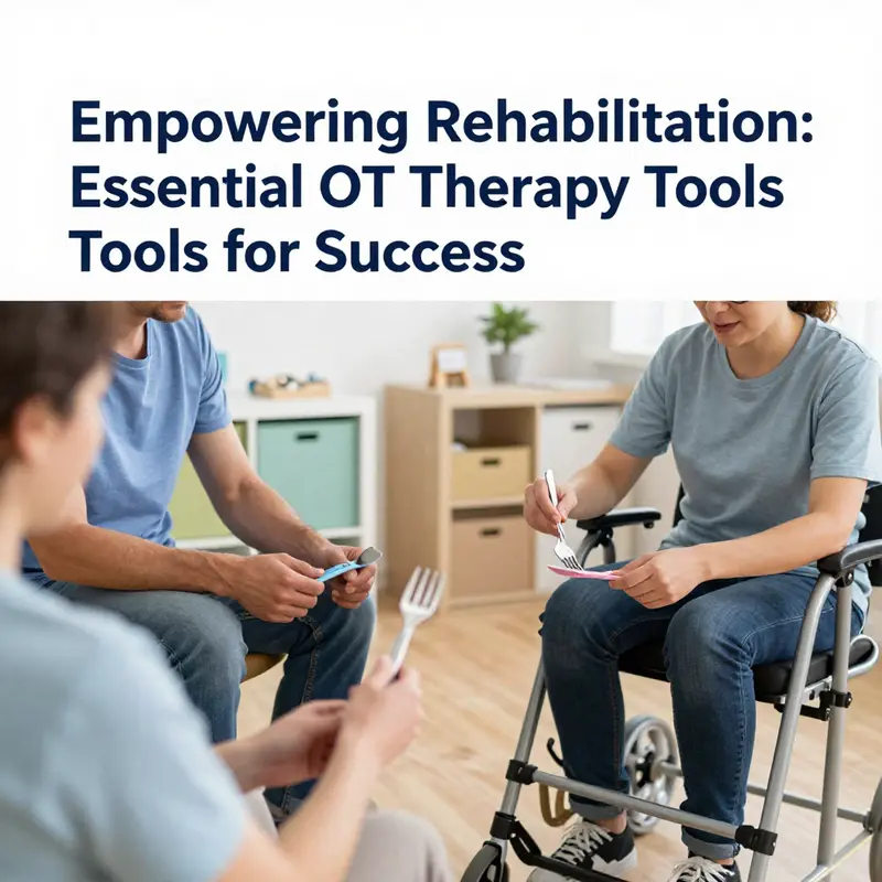 A therapist guides a patient using a wooden pegboard to enhance fine motor skills.
