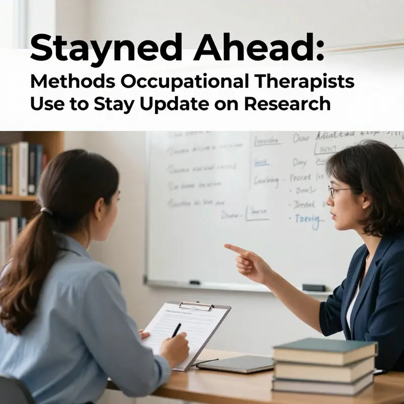 Occupational therapists participating in a workshop focused on continuing education and professional development.