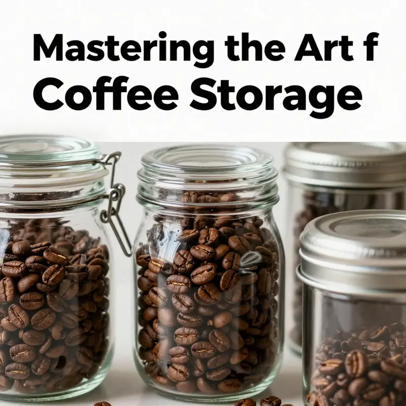 Proper storage in a cool, dark place is vital for maintaining coffee bean freshness.