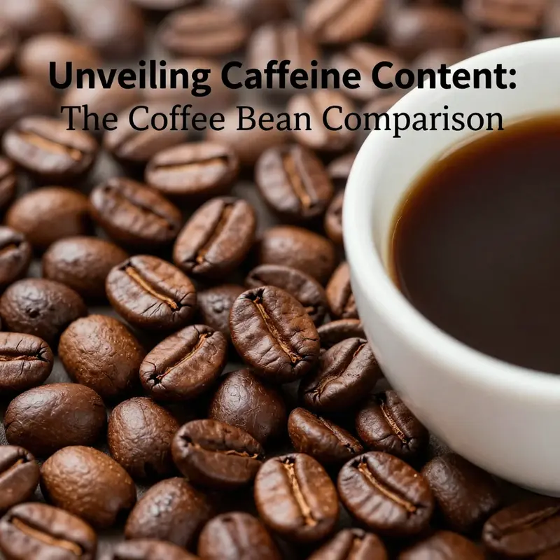 Arabica coffee beans are known for their aromatic qualities and milder taste, along with lower caffeine content.