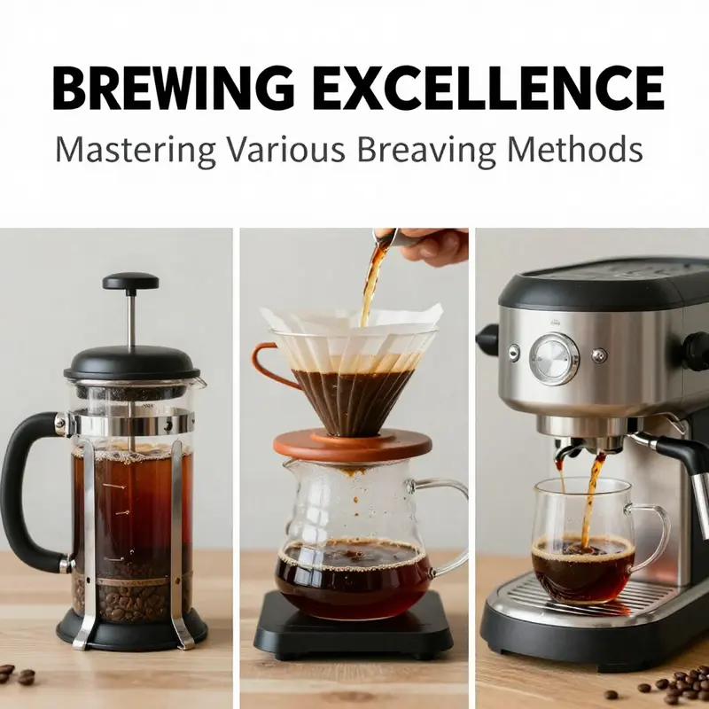 A visual showcase of diverse, high-quality coffee beans emphasizing selection criteria.