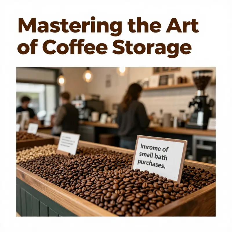 Proper storage in a cool, dark place is vital for maintaining coffee bean freshness.