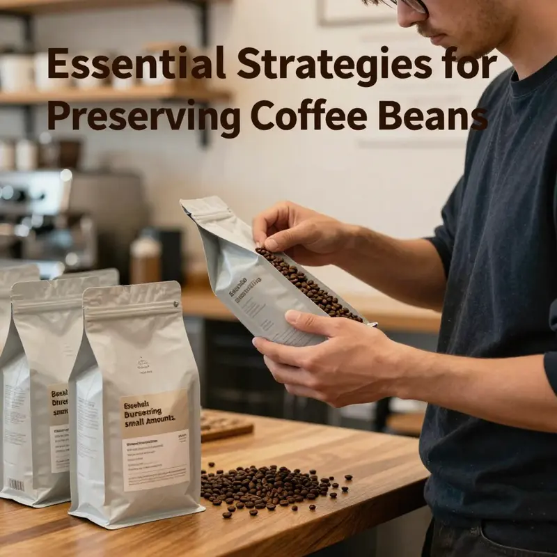 Sealing coffee beans tightly is pivotal for preserving freshness.