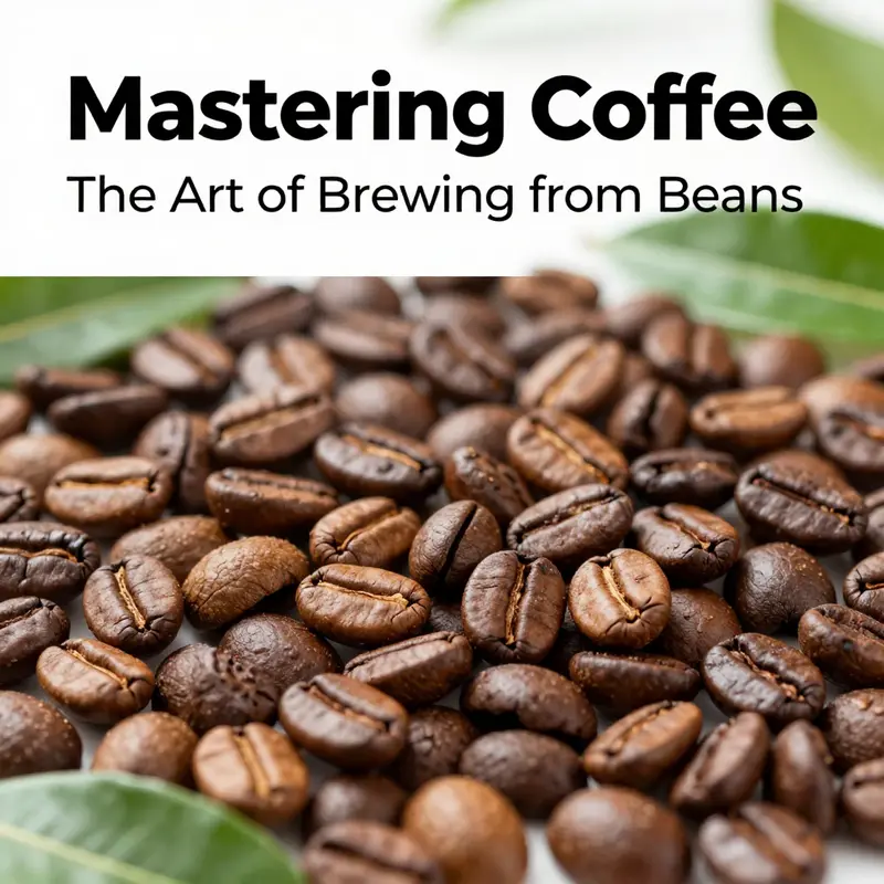 An array of coffee beans showcasing different roasts and origins.