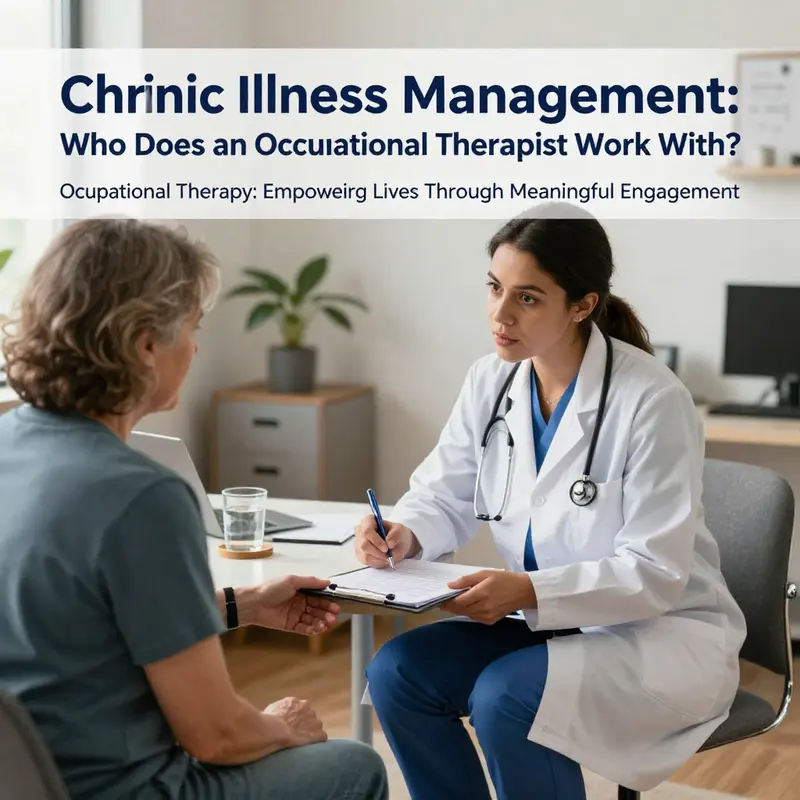 Occupational therapists work closely with children with developmental delays, using tailored interventions to promote engagement.