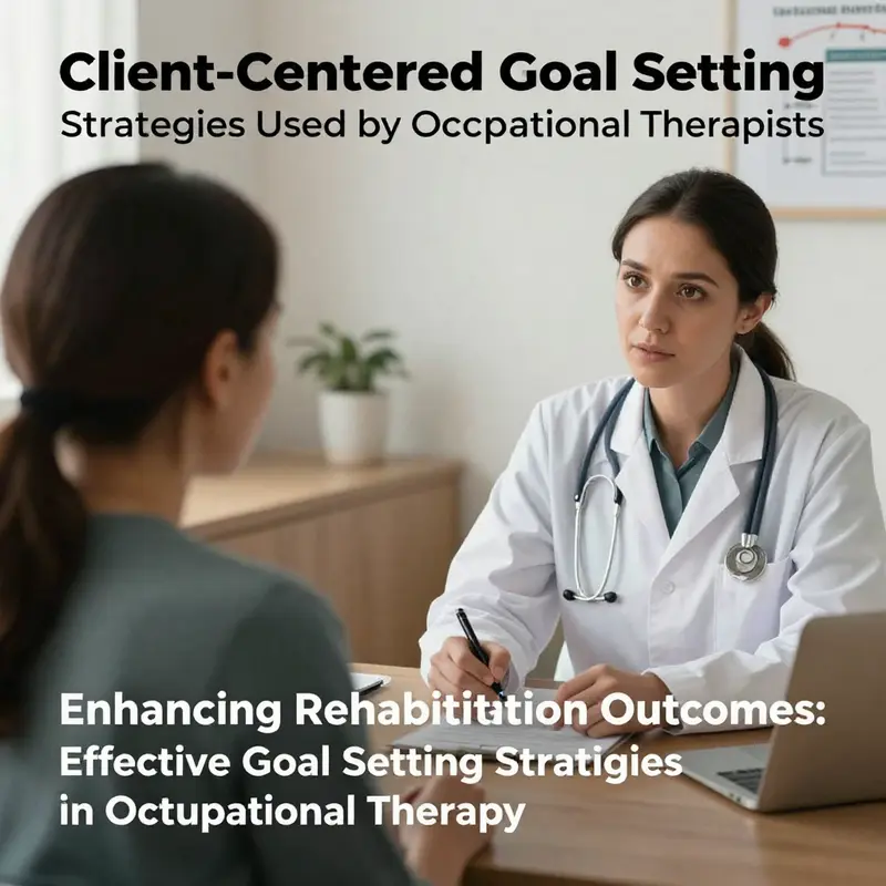 Occupational therapists utilize SMART goals for effective client engagement.