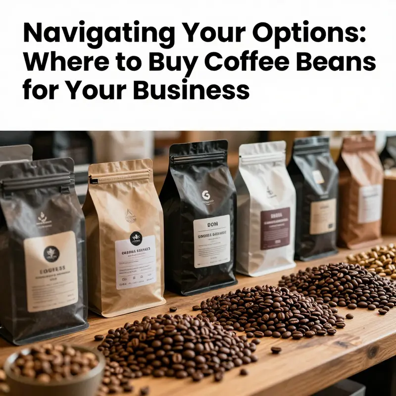 A visually appealing arrangement of different coffee bean types from various sources.