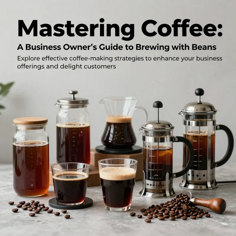 An arrangement of different coffee brewing methods and tools that highlight the diverse approaches to coffee preparation.