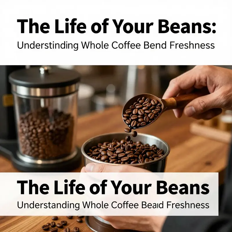 Whole coffee beans maintain their flavor and aroma for a limited time after roasting.