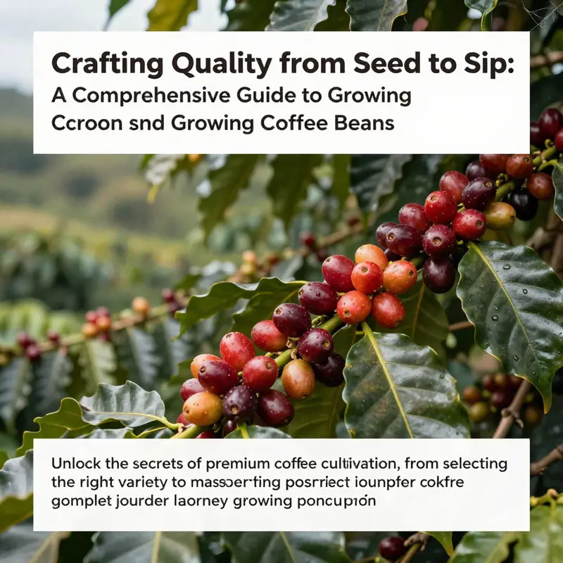 A vibrant coffee tree filled with ripe cherries, symbolizing the journey of coffee cultivation.