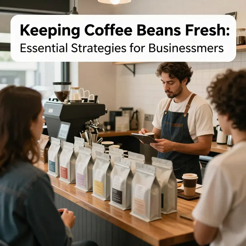 Proper storage in a cool, dark place is essential for maintaining coffee freshness.