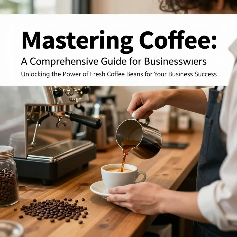 A barista pouring freshly brewed coffee in a café setting.