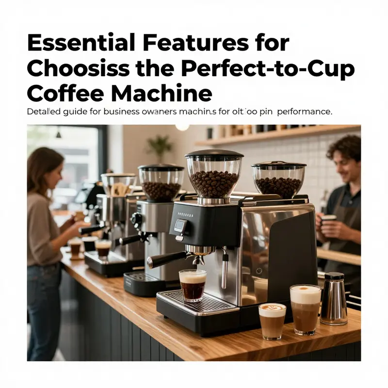 A lively coffee shop featuring multiple bean-to-cup machines serving customers, showcasing the significance of high-quality coffee experiences.