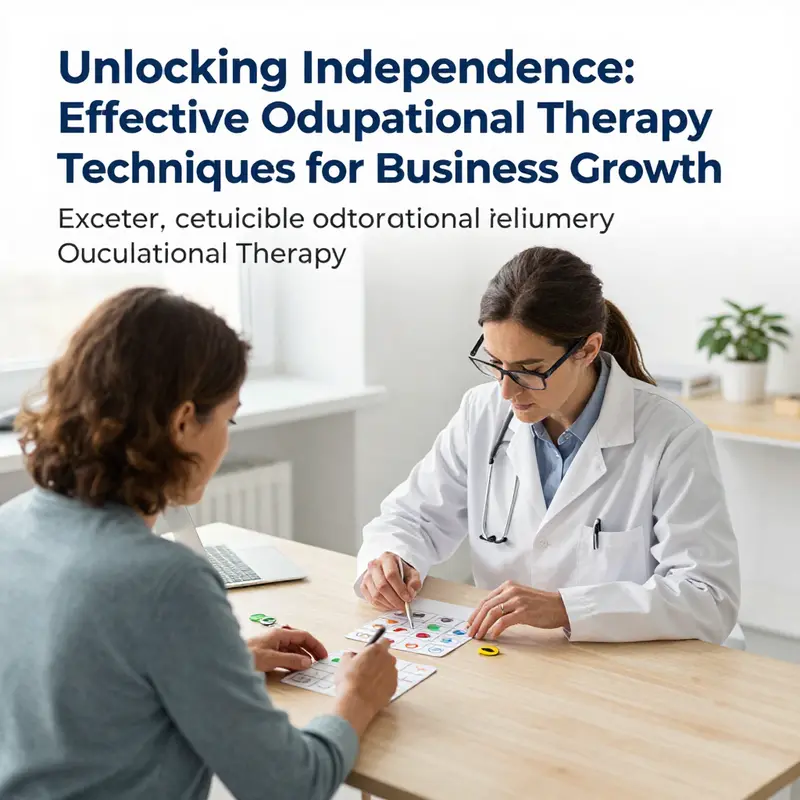 ADL training session showcasing adaptive tools to improve dressing skills.