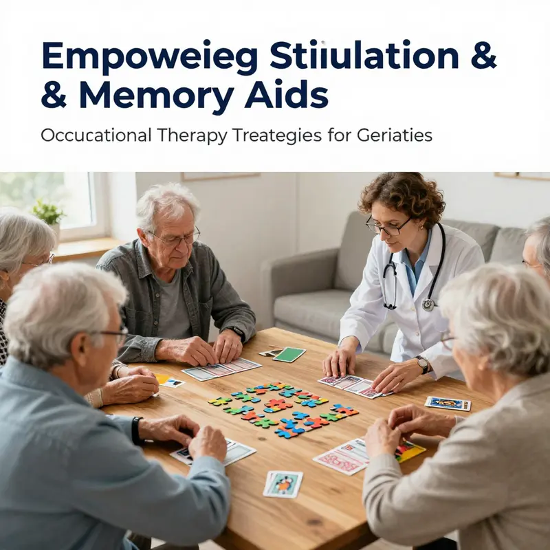 Occupational therapy focusing on ADL training helps older adults adapt to daily living tasks effectively.