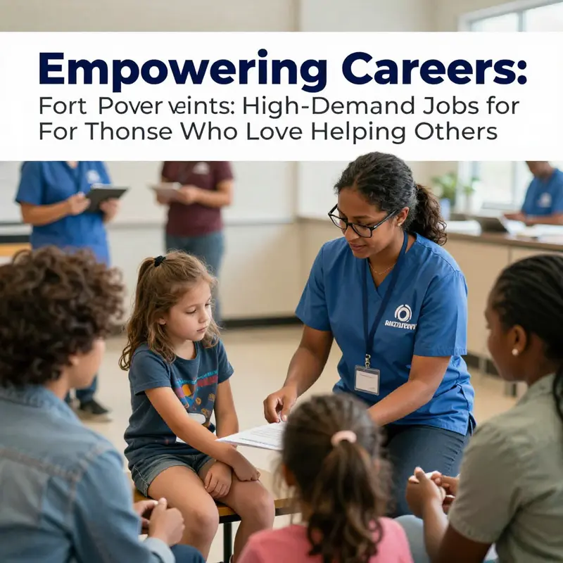 Social service workers engaging with community members to provide essential support.