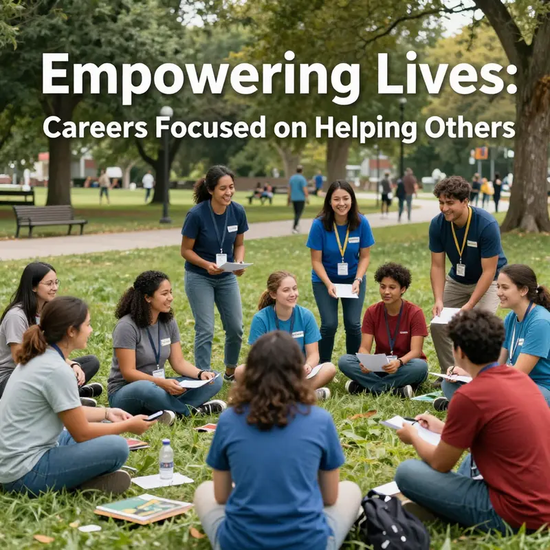 Professionals in action, enhancing community well-being and support.