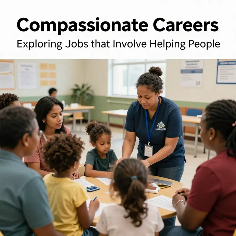 A social worker guiding clients through various challenges, showcasing the essential support role in communities.