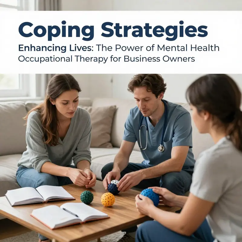 Individuals actively participating in daily living activities through focused therapeutic techniques.