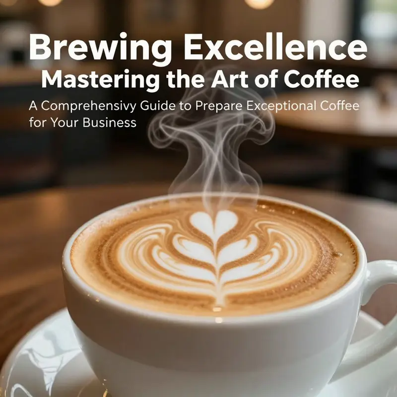 Close-up of a beautifully crafted cup of coffee with latte art, representing the art of brewing.