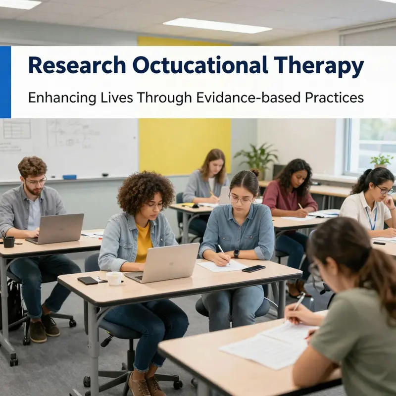 Therapists assess and evaluate the effectiveness of occupational therapy interventions.