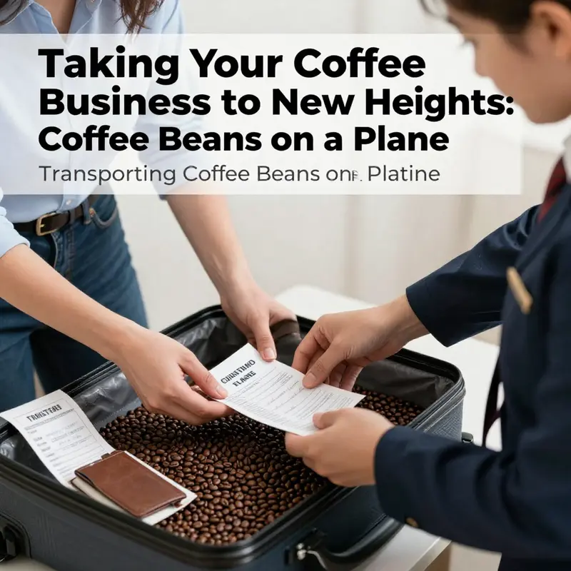 TSA regulations simplified: Essential points for bringing coffee beans on a plane.