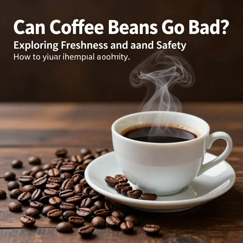 A steaming cup of coffee surrounded by fresh coffee beans, representing high-quality coffee.