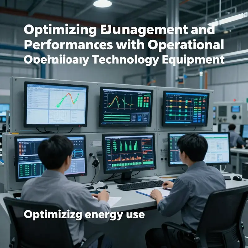 An assembly line utilizing OT equipment to enhance efficiency and productivity.