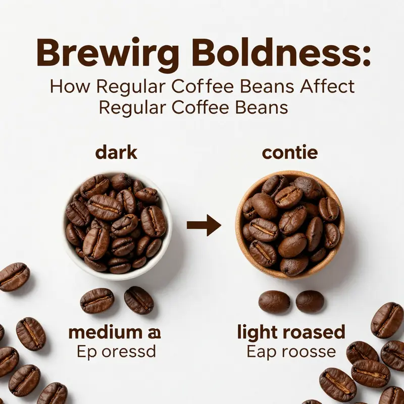An array of regular and specialty coffee beans alongside rich espresso shots.