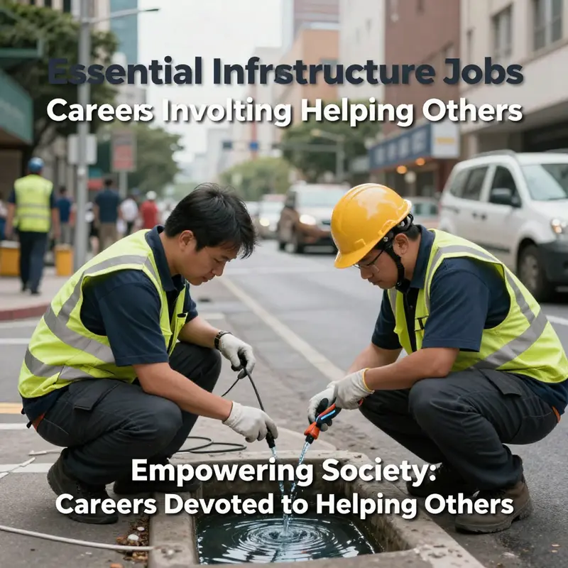 A diverse group of helping professionals dedicated to improving lives.