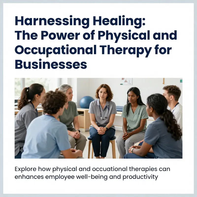 A diverse group engaged in therapeutic planning and sessions to enhance workplace wellness.