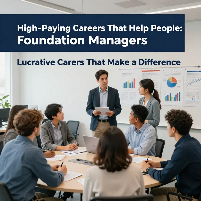 Foundation managers collaborate to create impactful strategies for charitable endeavors.