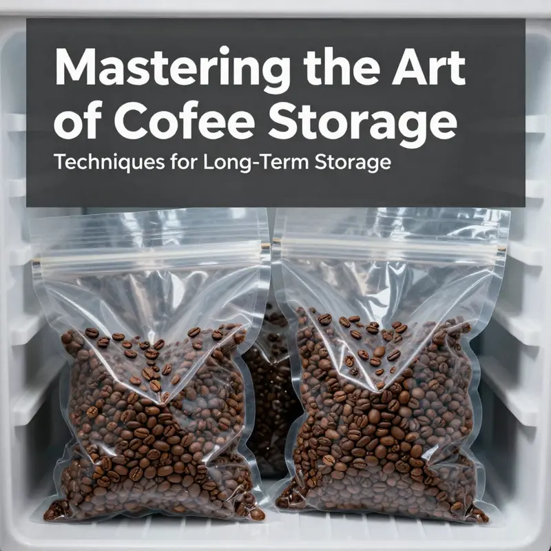 Proper storage in a cool, dark place is vital for maintaining coffee bean freshness.
