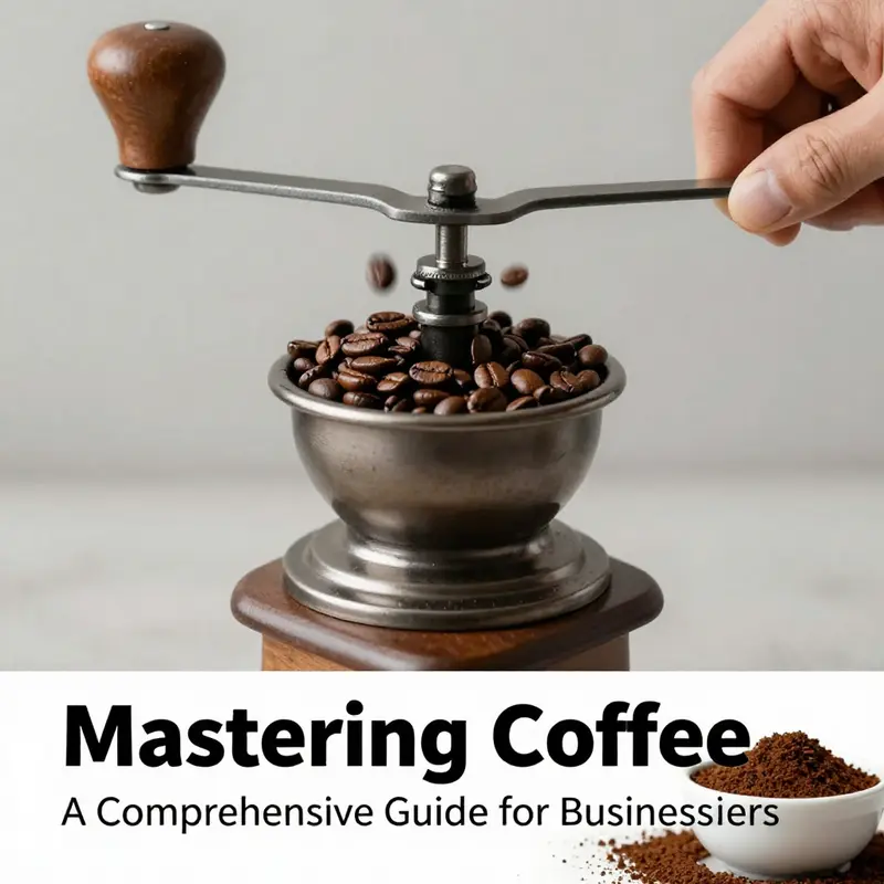 An array of coffee beans showcasing the variety available for selection.