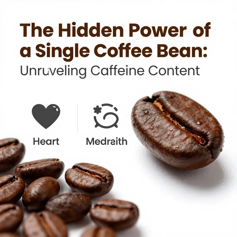 A visual representation of Arabica coffee beans highlighting their shape and quality.