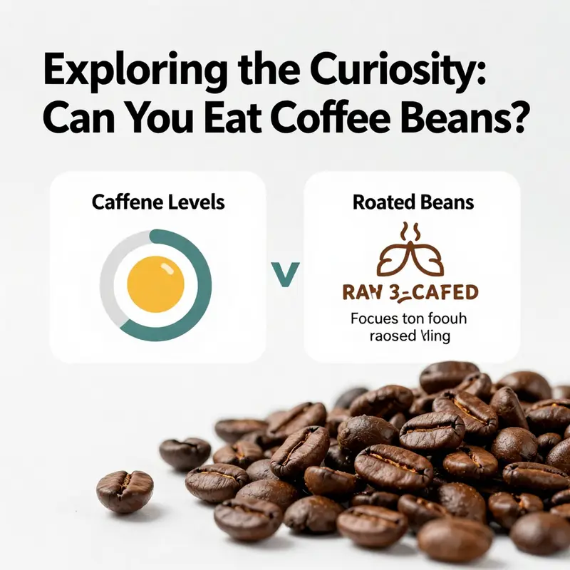 Image depicting raw coffee beans, highlighting their texture and color.