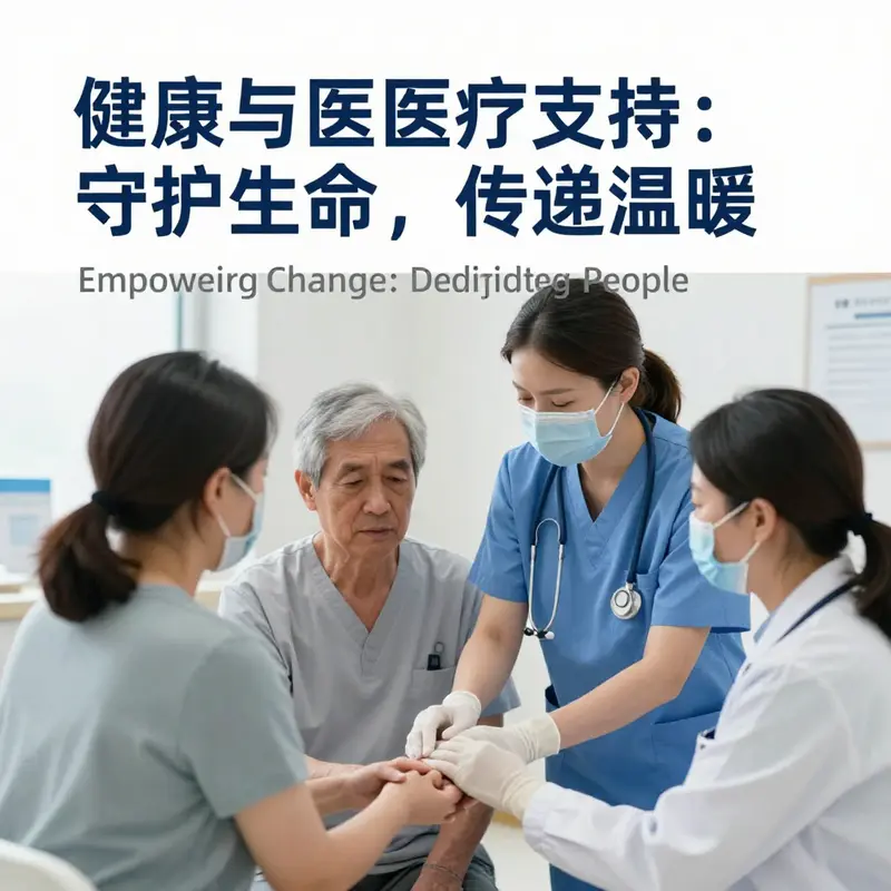 Social workers actively supporting community members in various settings.