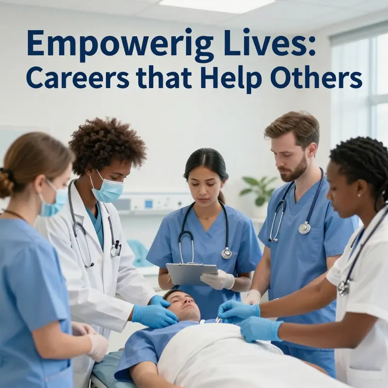 Healthcare professionals providing compassionate care to patients.