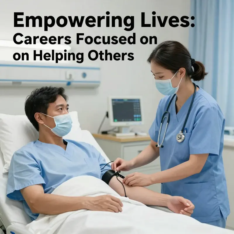 Professionals in action, enhancing community well-being and support.