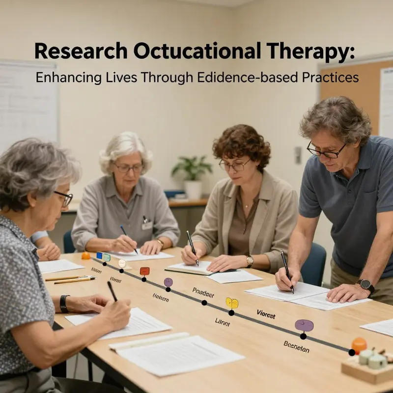 Therapists assess and evaluate the effectiveness of occupational therapy interventions.