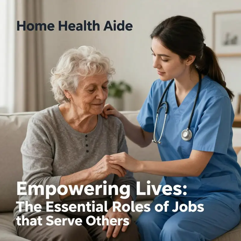 Home Health Aides provide essential support for individuals in their own homes.