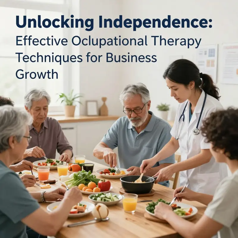 ADL training session showcasing adaptive tools to improve dressing skills.