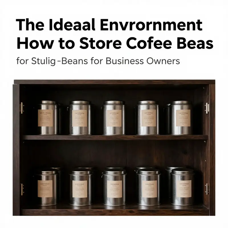 Various airtight and opaque containers designed for coffee bean storage.