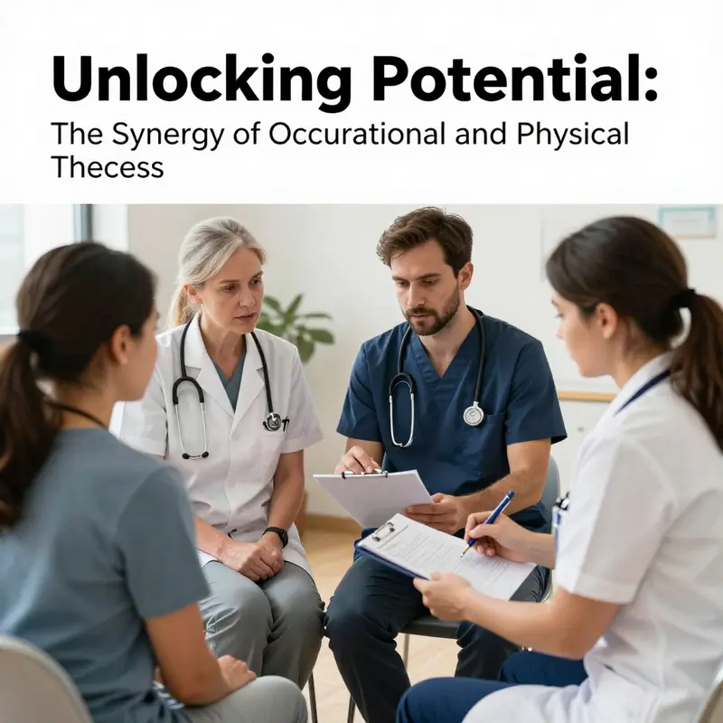 A therapist demonstrating physical exercises to aid recovery and functionality in patients.