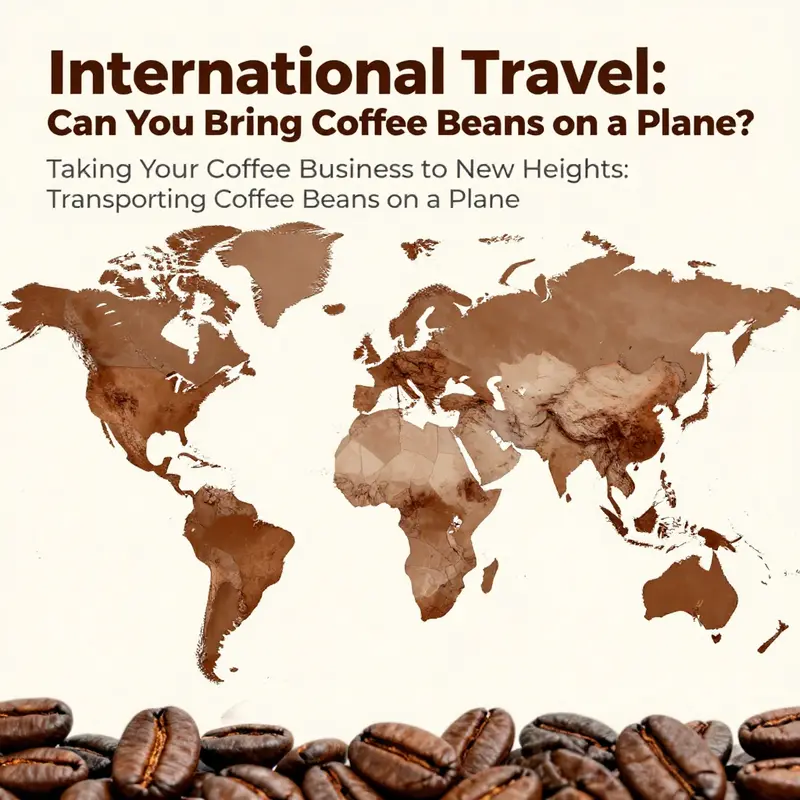 TSA regulations simplified: Essential points for bringing coffee beans on a plane.